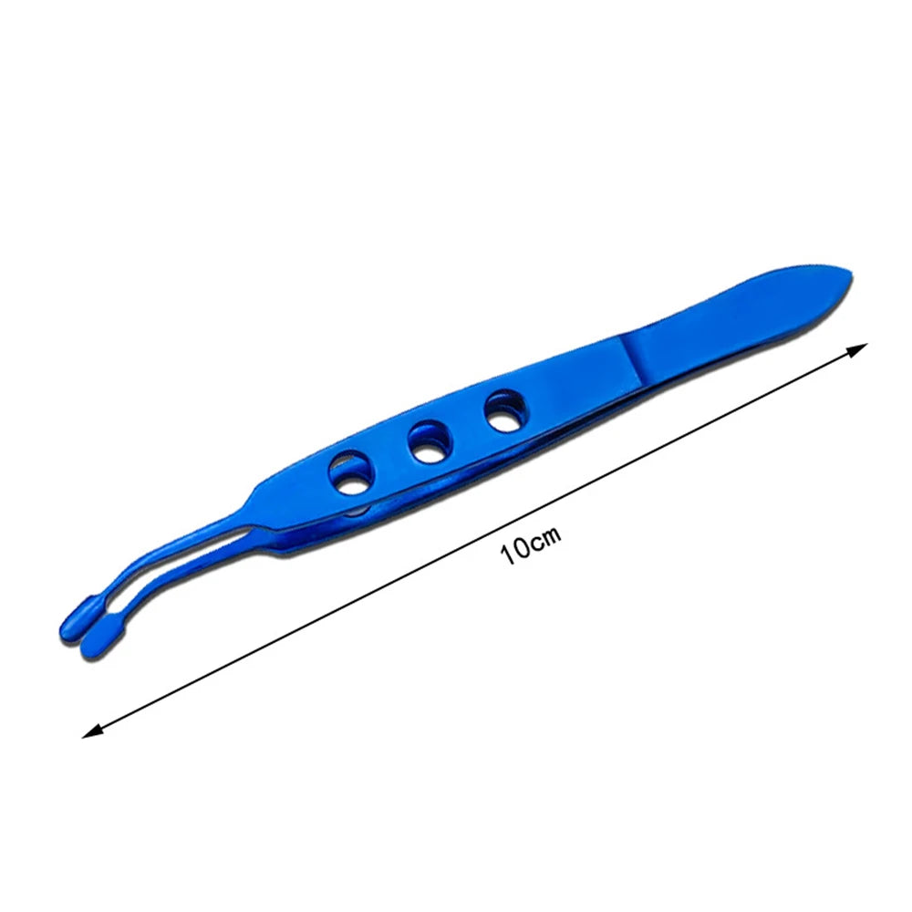 Stainless Steel Eyelid Massage Forceps | Meibomian Compressor
