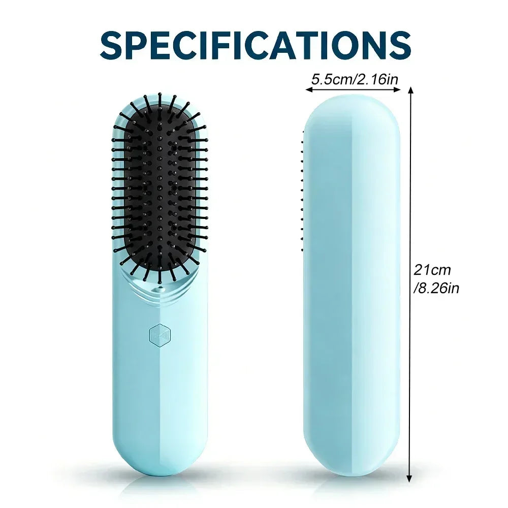Steam Mist Hair Straightening Brush | Scalp Massage Detangler Electric Hair Brush PRIMED