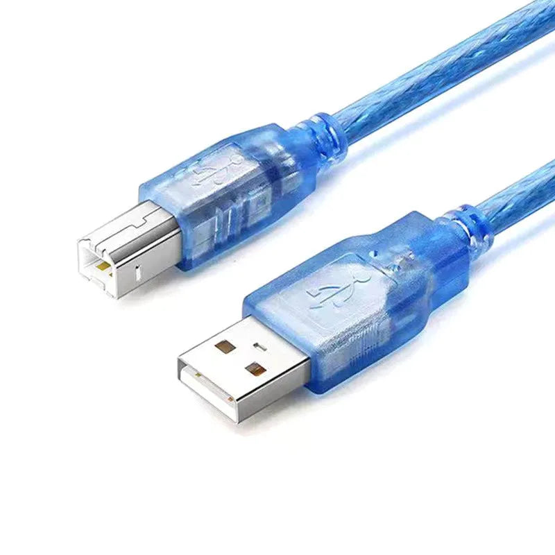 USB 2.0 Printer Cable Type A to B – HP Canon Epson Brother USB Printer Cable PRIMED USB Printer 10m