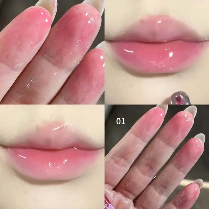 Plumping Lip Gloss Serum – Moisturizing & Long-Lasting Lip Gloss Serum PRIMED 01-PEACH