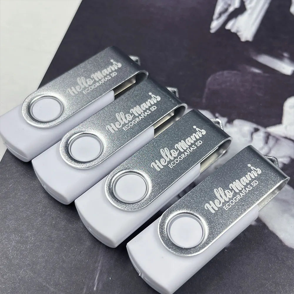 Custom Logo Metal USB Flash Drive Bulk Business Gift 1–64GB USB Flash Drive PRIMED