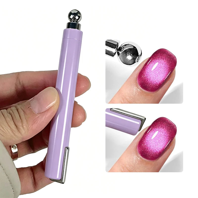 U-Shaped Cat Eye Nail Magnet Guide Tool | DIY Gel Polish