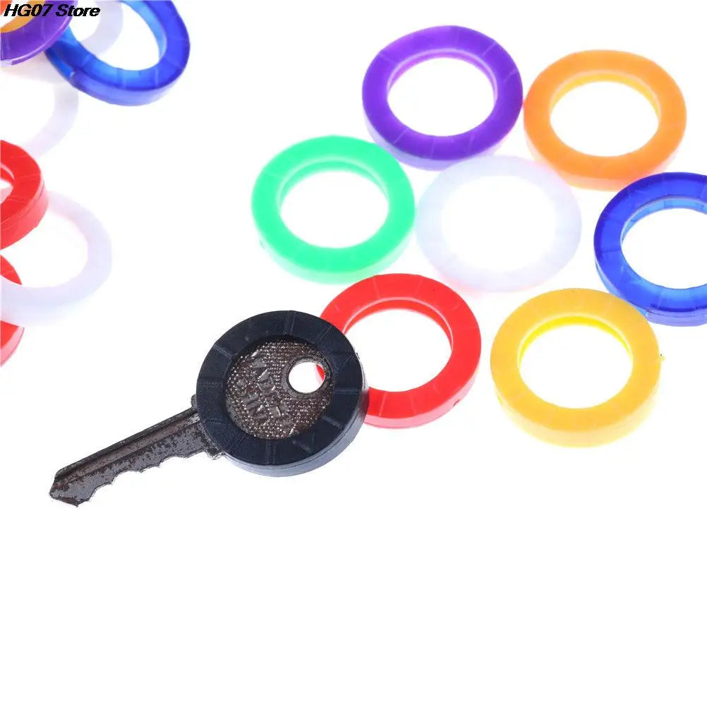 Colorful Rubber Key Caps Covers 10–20 Pack | Key Identifier Key Caps Organizer PRIMED