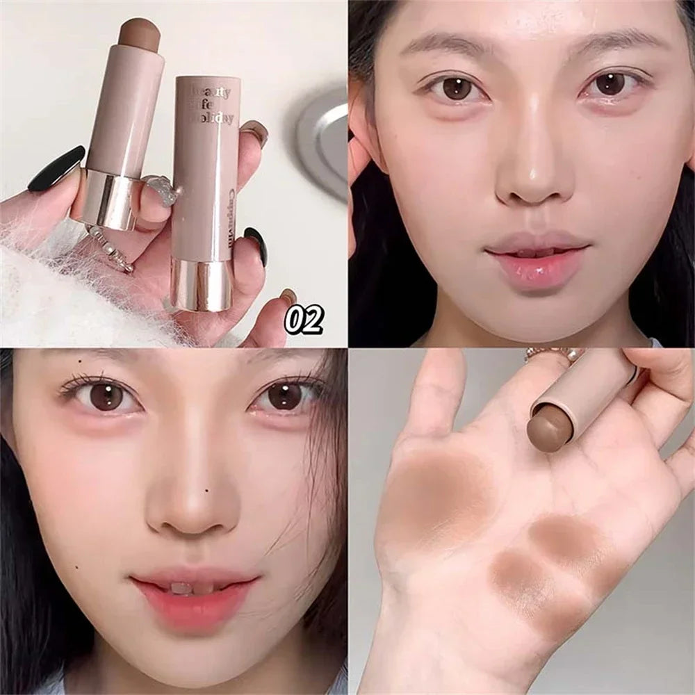 Waterproof Matte Contour Stick – 3D Face Sculpt & Highlight