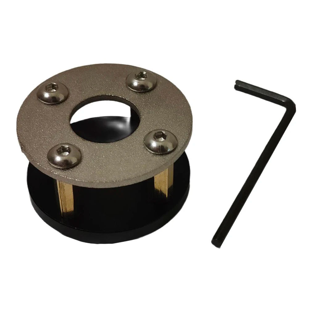 Tripod Antenna Base 1/4" & 3/8" Thread | UV & Shortwave Mount Antenna Mounting Base PRIMED without feeder China Mainland