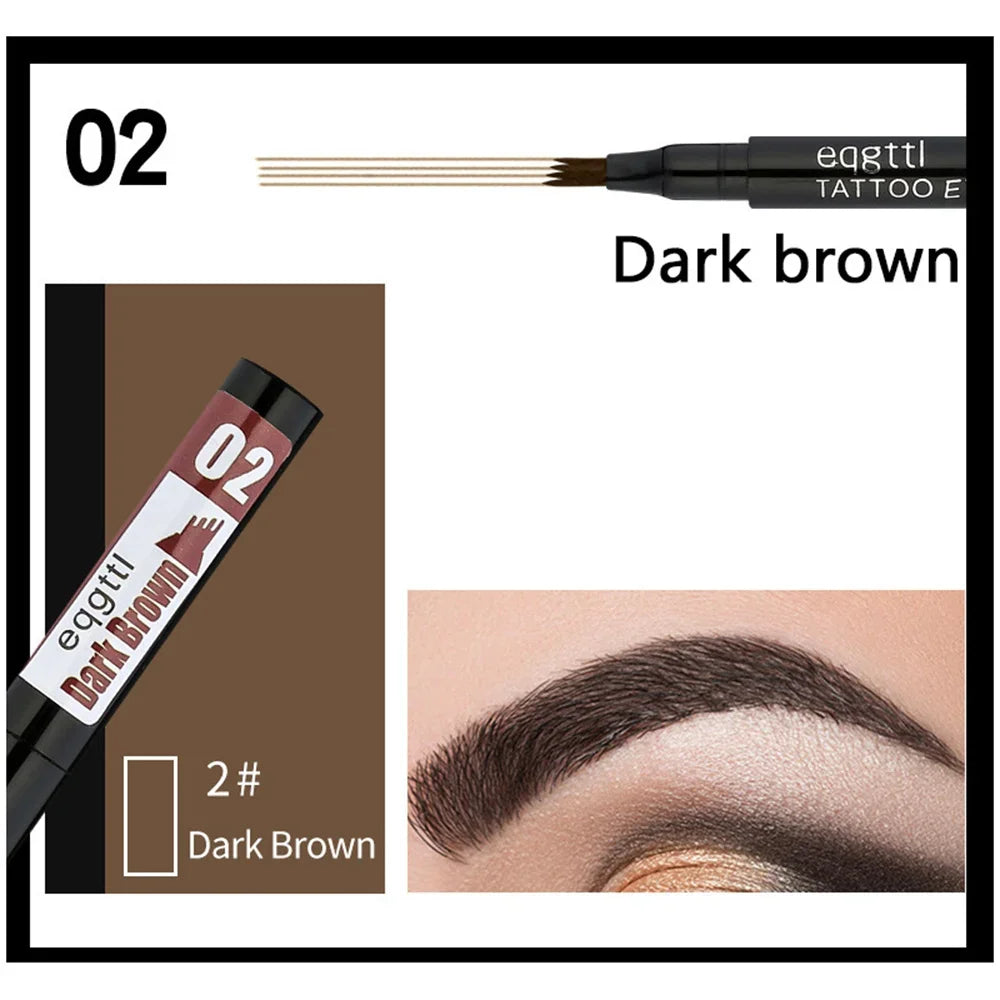 Waterproof Liquid Eyebrow Pencil – Long-Lasting & Natural