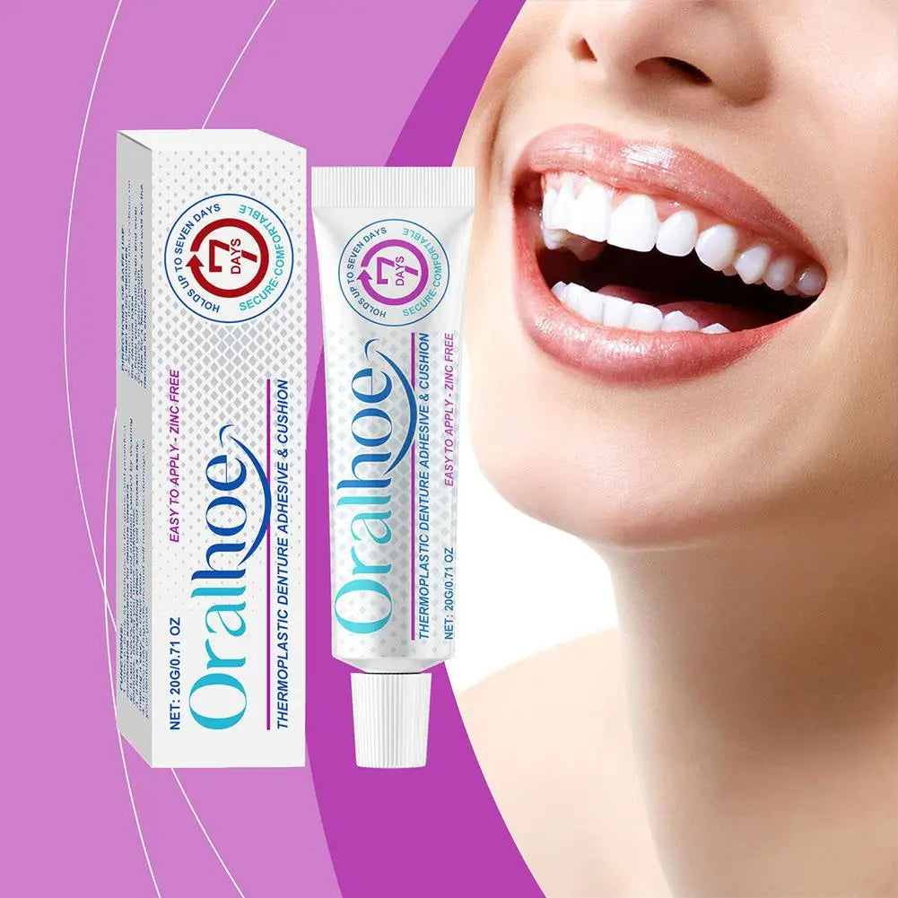 Thermoplastic Denture Adhesive – Reusable Silicone Fix 20g