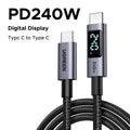 UGREEN 240W USB-C Cable Digital Display Fast Charging 1–3m USB-C Charging Cable PRIMED PD240W 3 m China Mainland