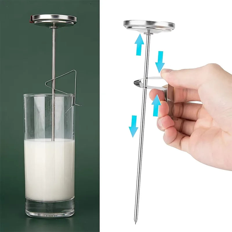 Deep Fry Thermometer Instant Read Dial | Stainless Steel Stem Kitchen Thermometer PRIMED