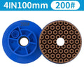 Snail Lock Wet Polishing Disc 10mm Segments – Marble & Granite Polishing Grinding Disc PRIMED 200Grit China Mainland