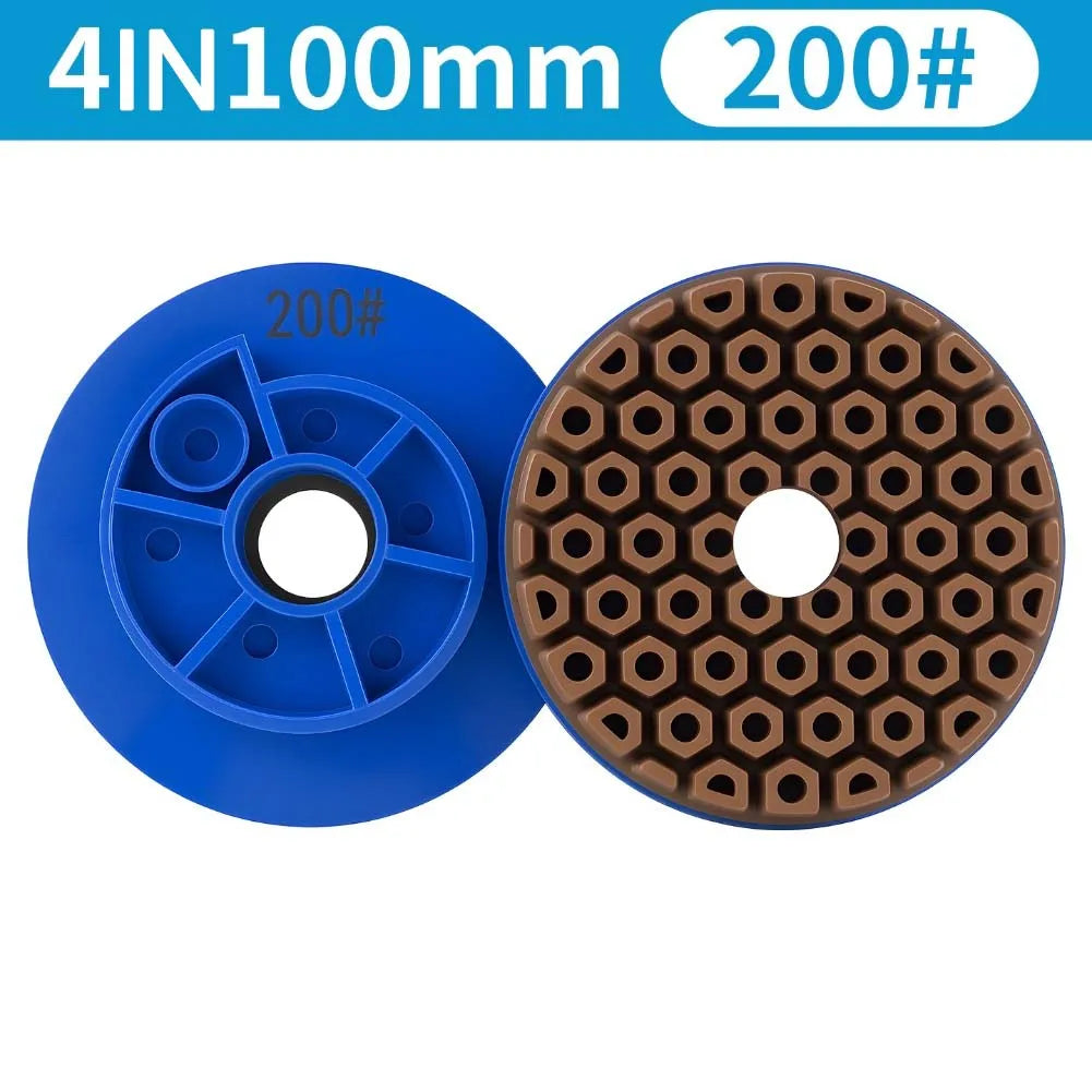 Snail Lock Wet Polishing Disc 10mm Segments – Marble & Granite