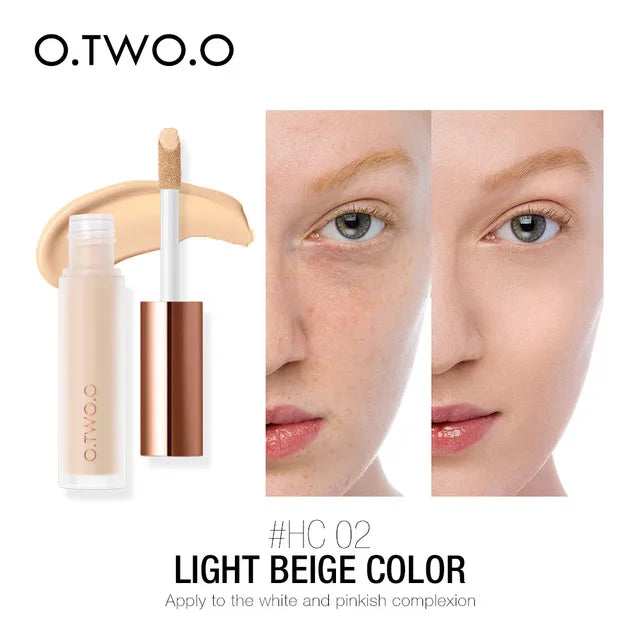 O.TWO.O Full Coverage Liquid Concealer – Waterproof 7ml