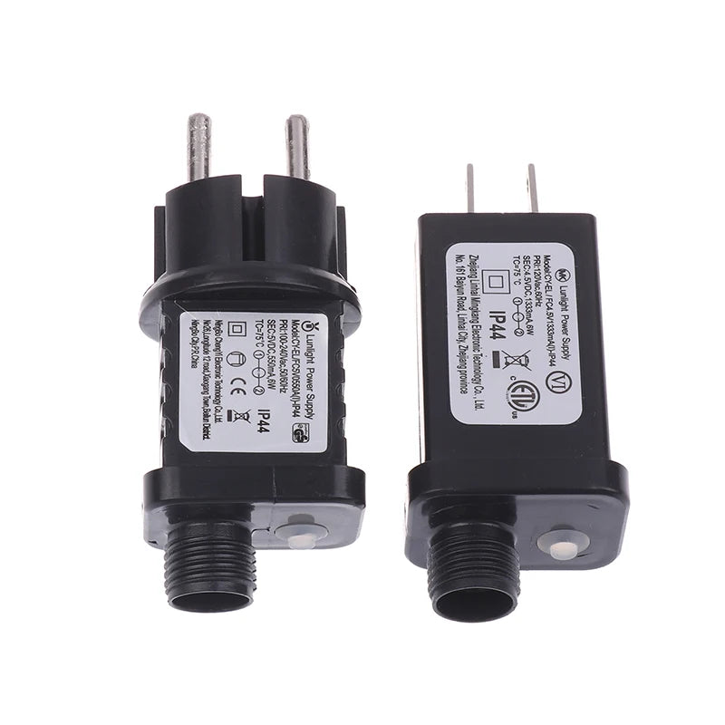 5V 6W SELV LED Lamp Driver Adapter IP44 EU/US Plug