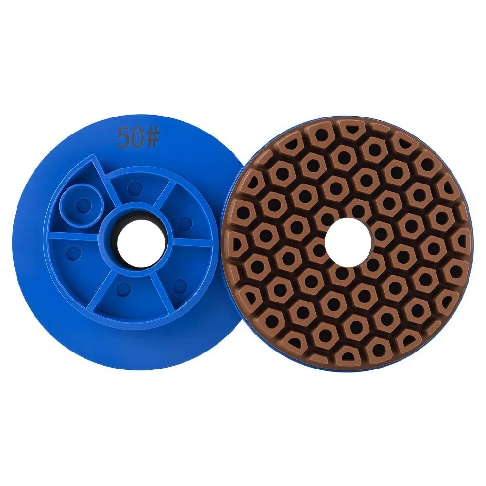 Snail Lock Wet Polishing Disc 10mm Segments – Marble & Granite