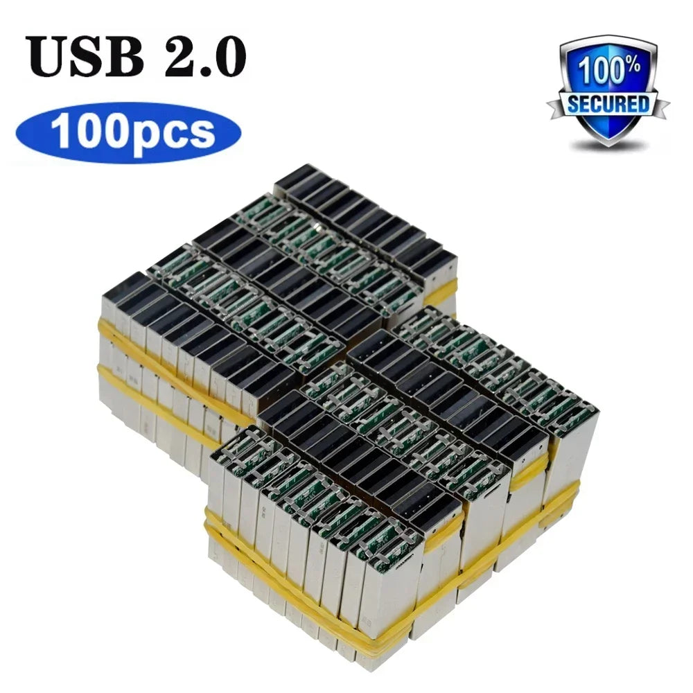 USB 2.0 Flash Drive 4GB–128GB | Metal Pen Drive Memory Key USB Flash Drive PRIMED