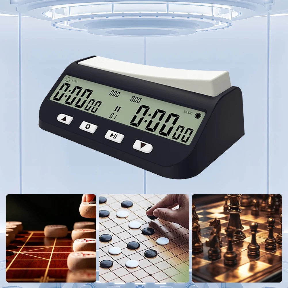 Digital Chess Clock Timer – Delay, Increment & Countdown Modes Digital Chess Clock PRIMED