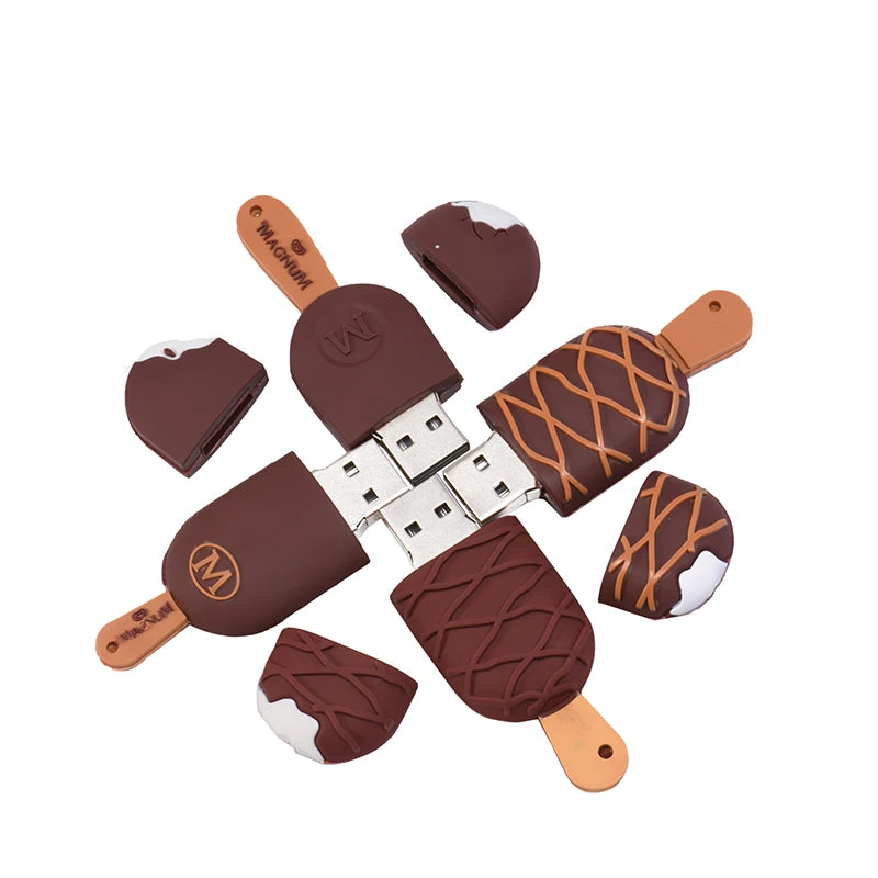 Ice Cream USB Flash Drive 16GB–128GB | Fun Student Gift USB Flash Drive PRIMED