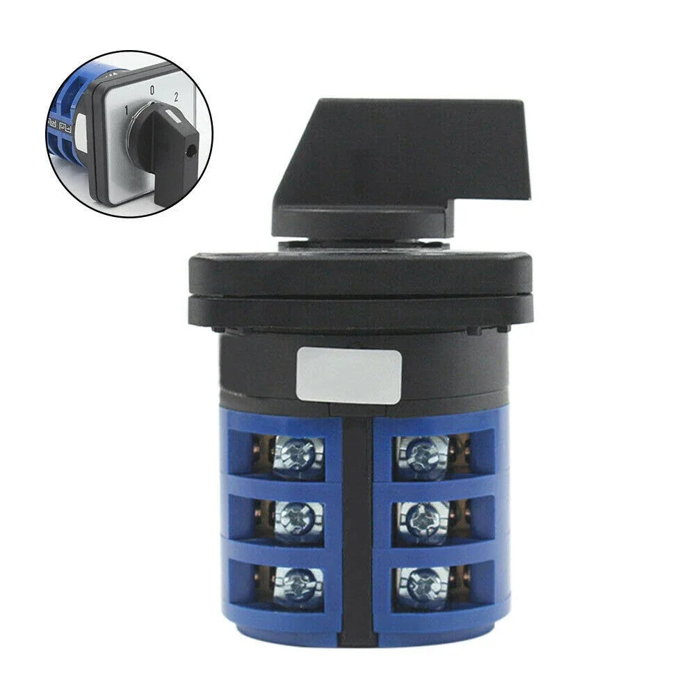 LW26 20A/32A 3-Position Rotary Cam Changeover Switch On-Off-On Rotary Cam Switch PRIMED 20A China Mainland