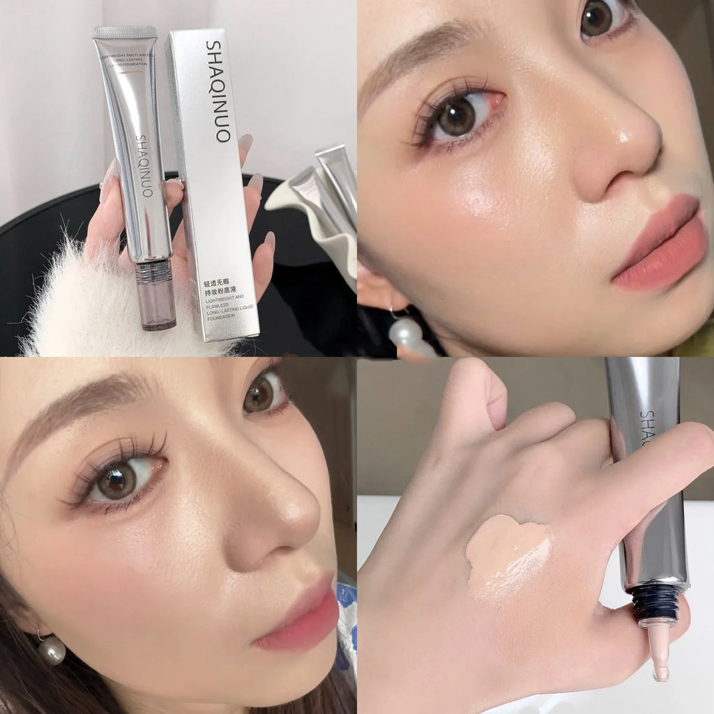 ZYXUAQIR Water-Plumping Liquid Foundation Primer 30g Liquid Foundation Primer PRIMED 02-natural color