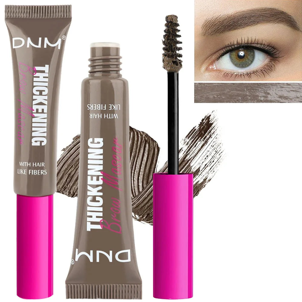 DNM 9 Colors Tinted Eyebrow Gel Cream – Waterproof 24H Hold Eyebrow Gel Cream PRIMED