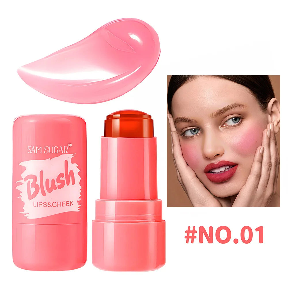 SAM SUGAR Jelly Blush Stick – 3-in-1 Lip Cheek Eye Tint
