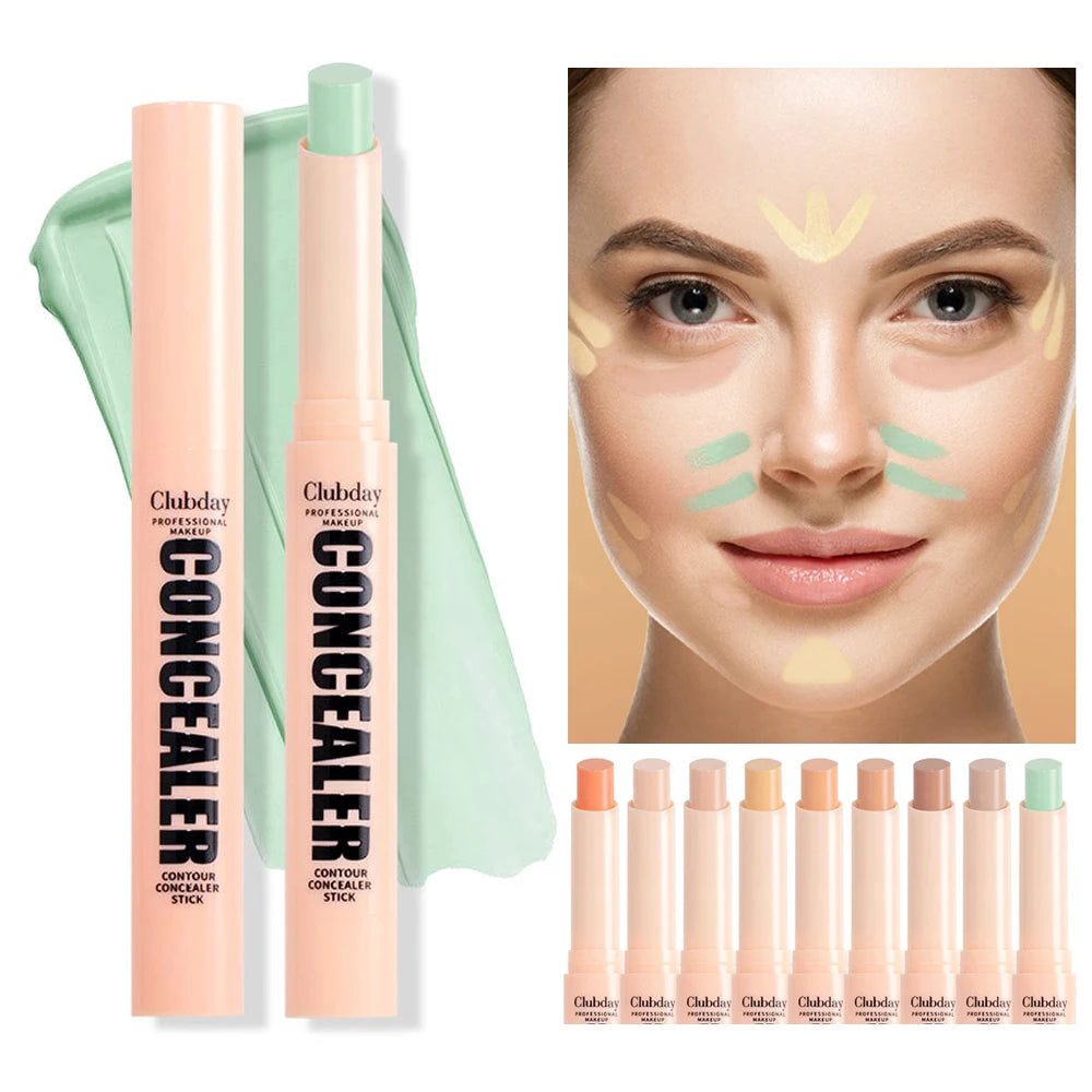 Orange & Green Contour Concealer Stick | Full Coverage Matte
