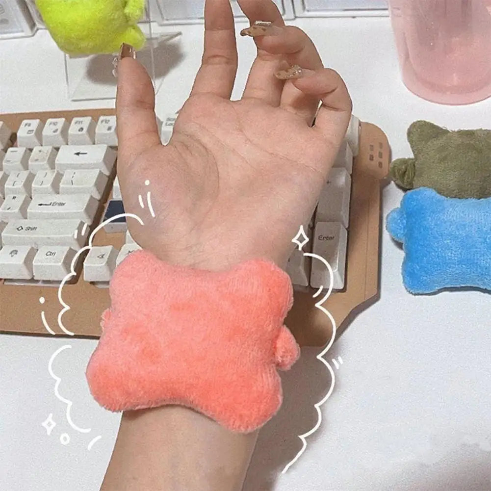 Wearable Plush Wrist Rest Cushion | Keyboard & Mouse Support Wrist Rest Cushion PRIMED
