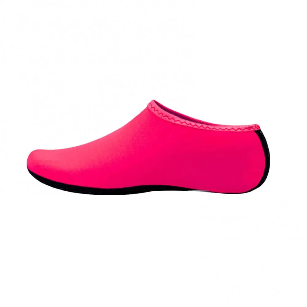 Water Shoes Scuba Socks – Non-Slip Beach & Diving Barefoot Water Sports Shoes PRIMED Rose Red M