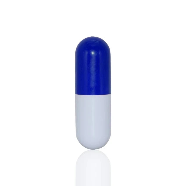 Pill Shape USB 2.0 Flash Drive 4GB–128GB | Memory Stick USB Flash Drive PRIMED Blue 4GB