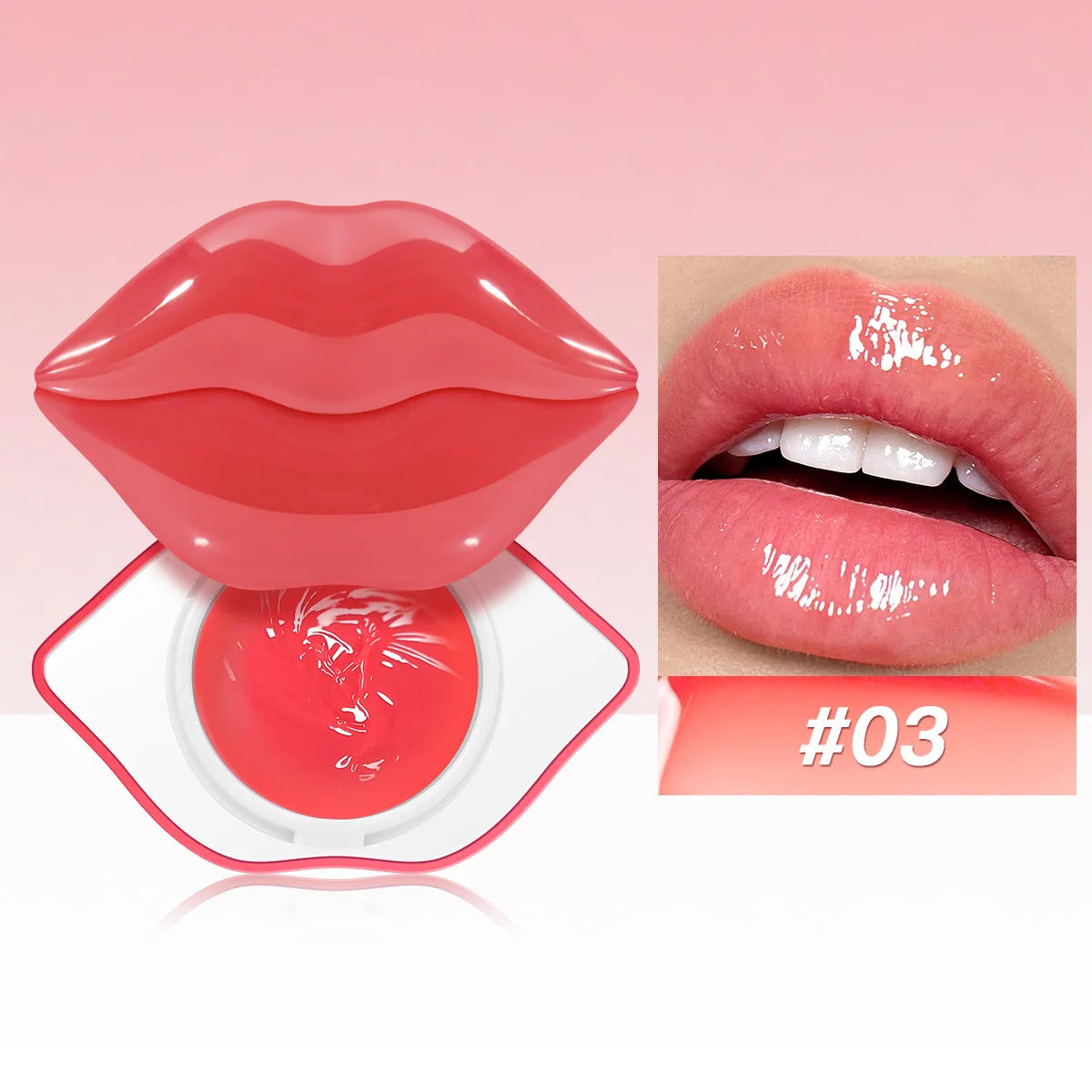USHAS Lip Sleeping Mask – Overnight Hydration Gel Balm