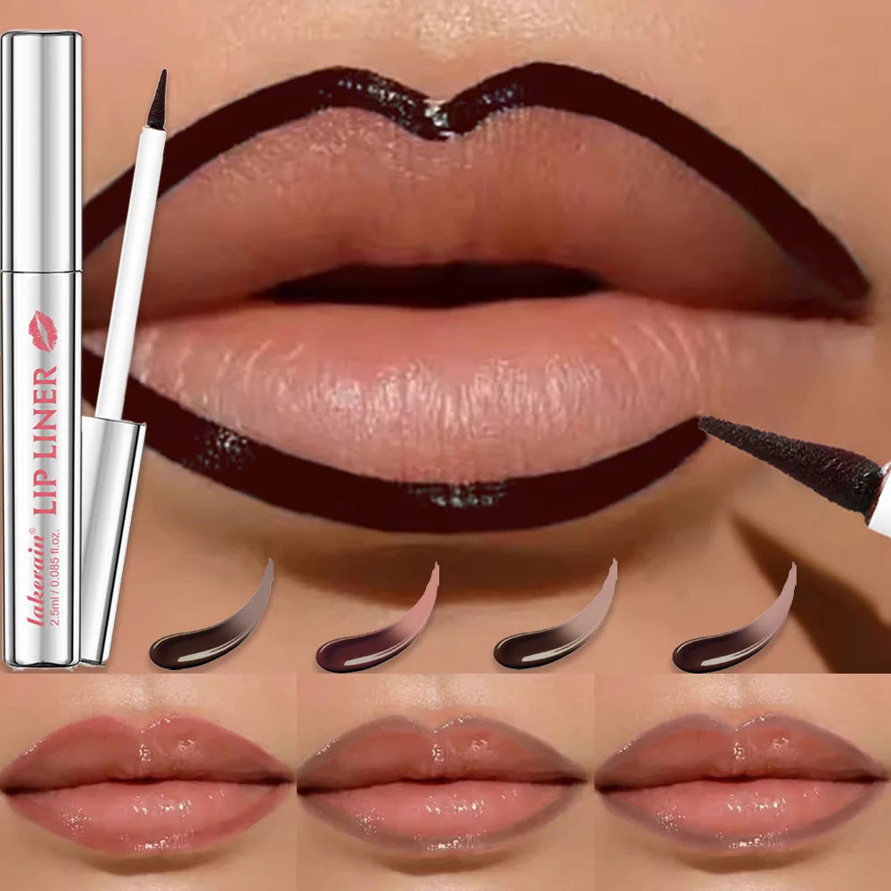 Peel Off Matte Lip Liner Pencil – Waterproof & Long Lasting Lip Liner Pencil PRIMED