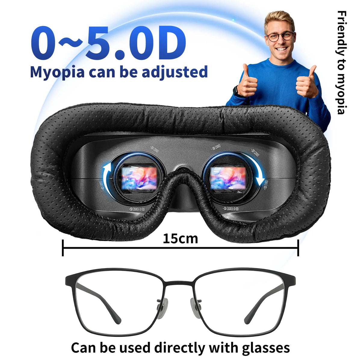VISIONHMD Bigeyes H3 Head-Mounted Display | HDMI HMD