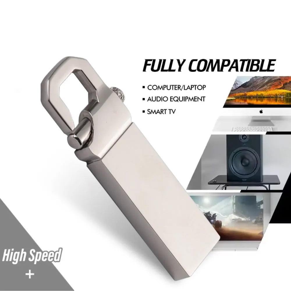 KAWEIDA Metal USB Flash Drive 4GB–128GB | Waterproof Pen Drive USB Flash Drive PRIMED