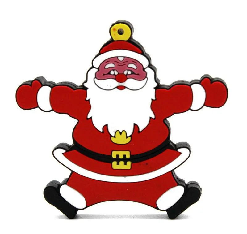 Santa Claus USB Flash Drive 4GB–128GB | Christmas Gift USB Flash Drive PRIMED
