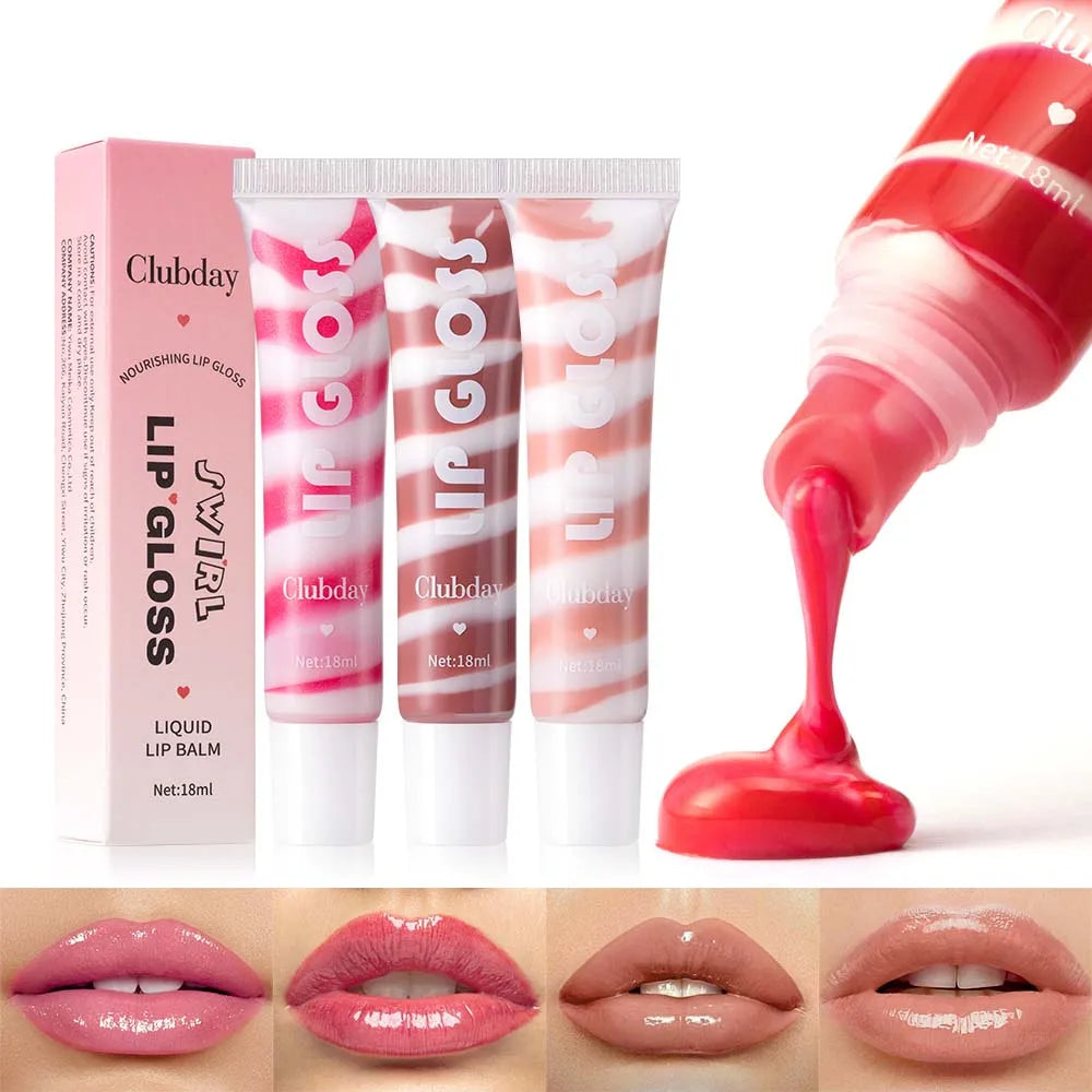 Mirror Lip Glaze Jelly Gloss 4 Colors – Hydrating, 18ML Lip Gloss PRIMED