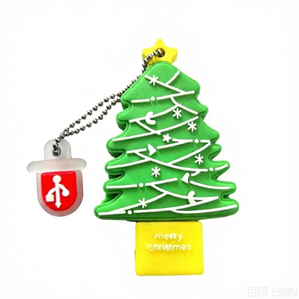 Santa Claus USB Flash Drive 4GB–128GB | Christmas Gift USB Flash Drive PRIMED