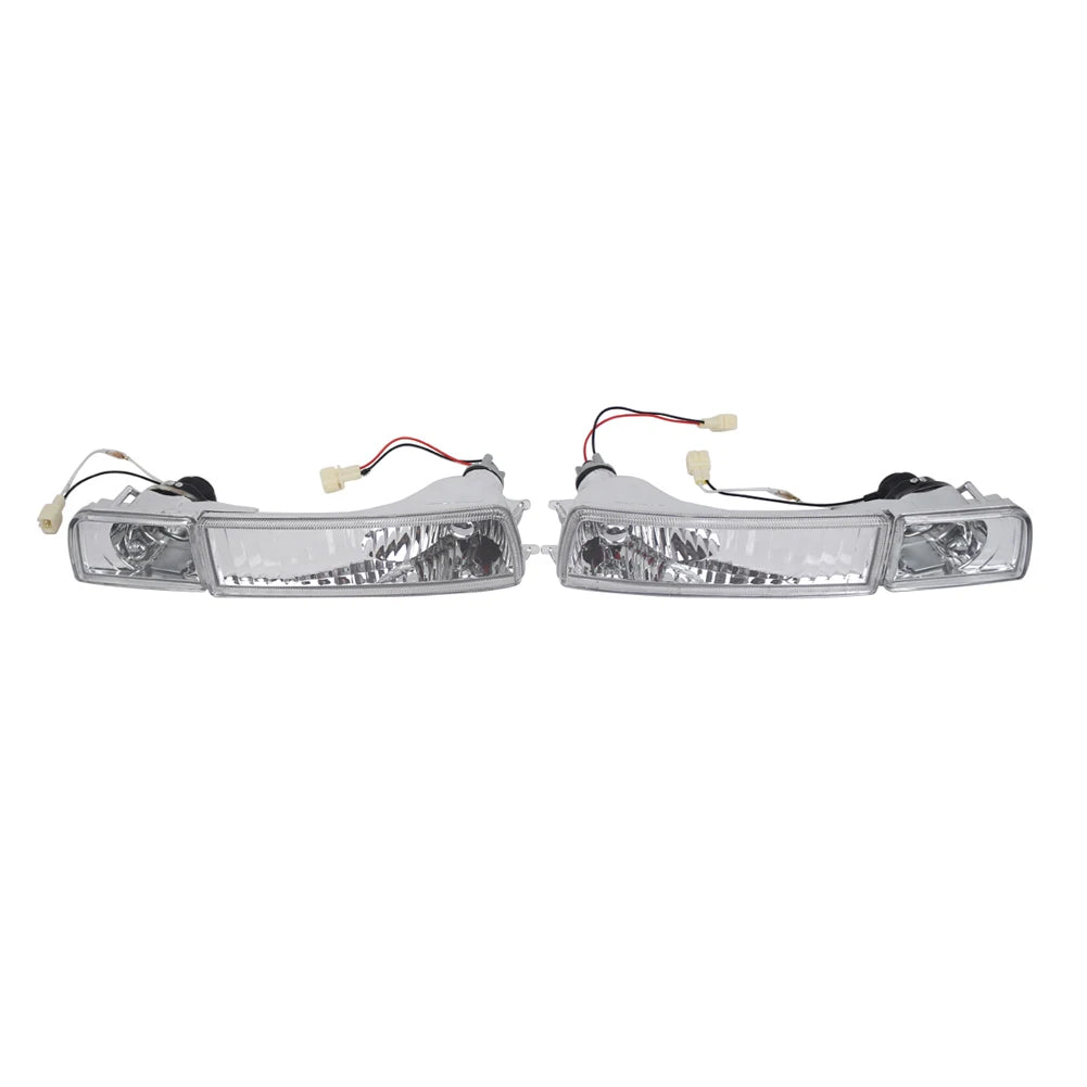 VW Golf Jetta MK3 Front Fog Light & Turn Signal Kit 1993–1998 Fog Light Assembly PRIMED