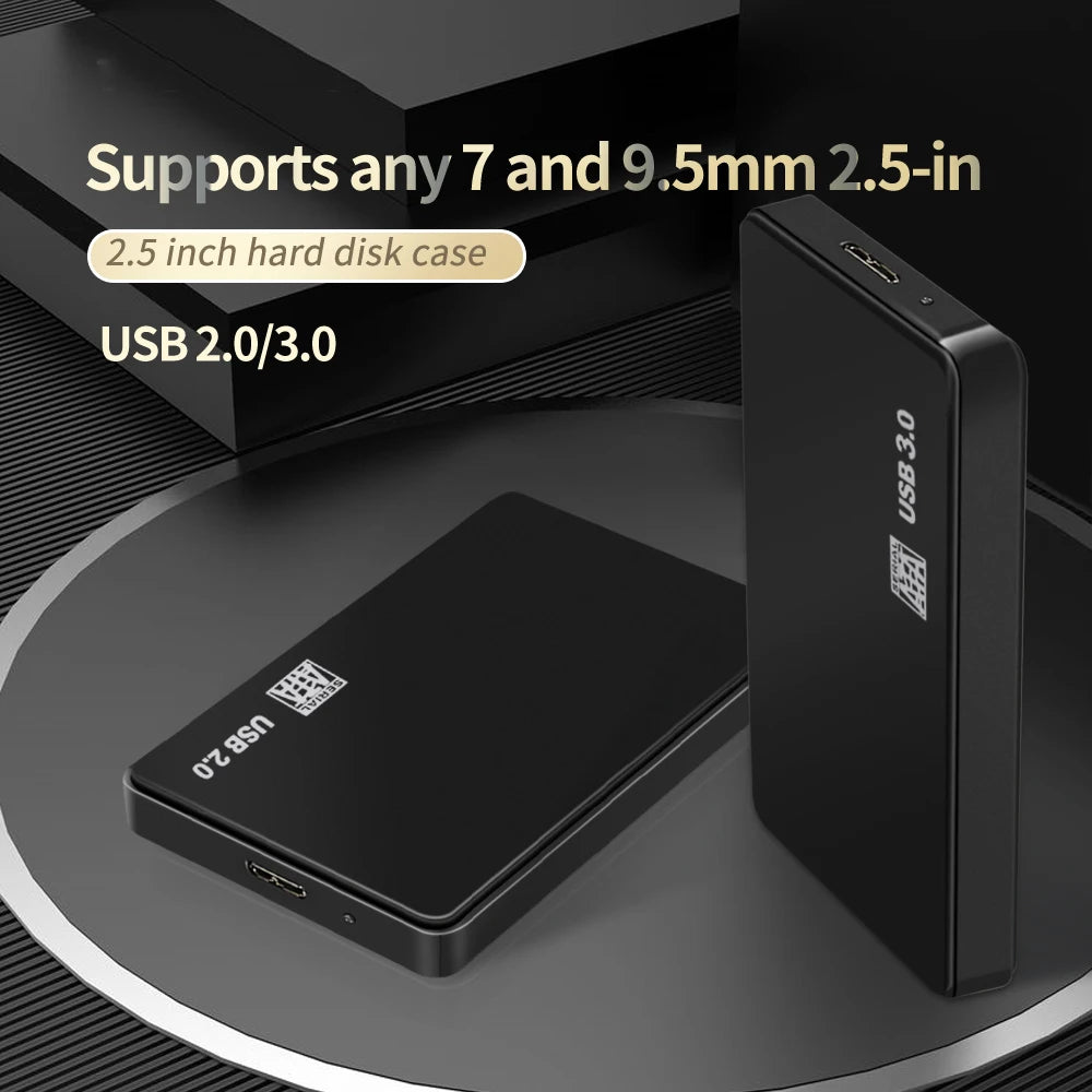 2.5" SATA to USB 3.0 Hard Drive Enclosure | Tool-Free 5Gbps Hard Drive Enclosure PRIMED