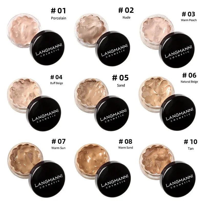 Langmanni Full Coverage Liquid Concealer – Matte Finish