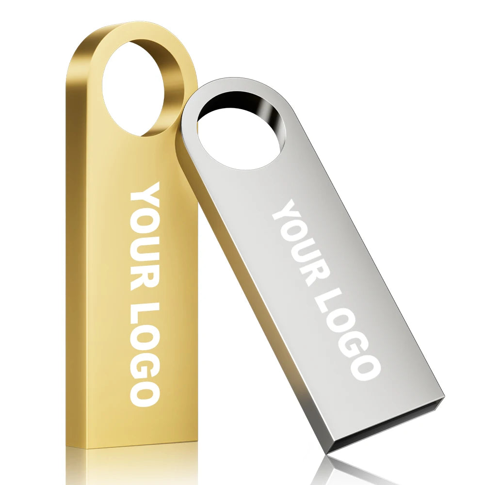 Custom Logo Metal USB Flash Drive 8GB–128GB | Key Ring USB Flash Drive PRIMED