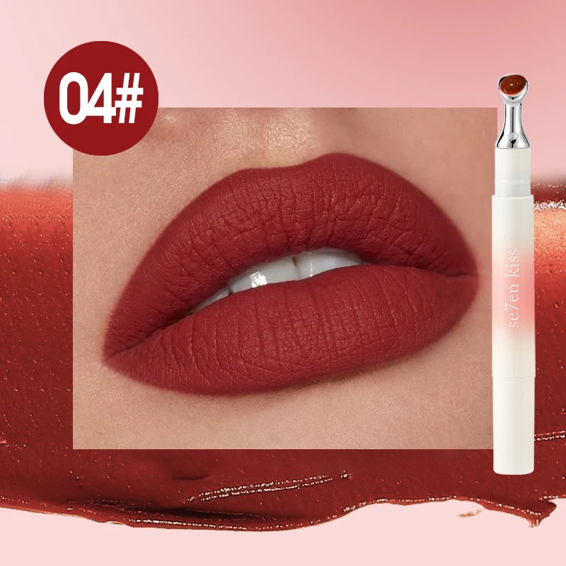 Se7en Kiss Velvet Matte Lip Glaze – Waterproof & Moisturizing