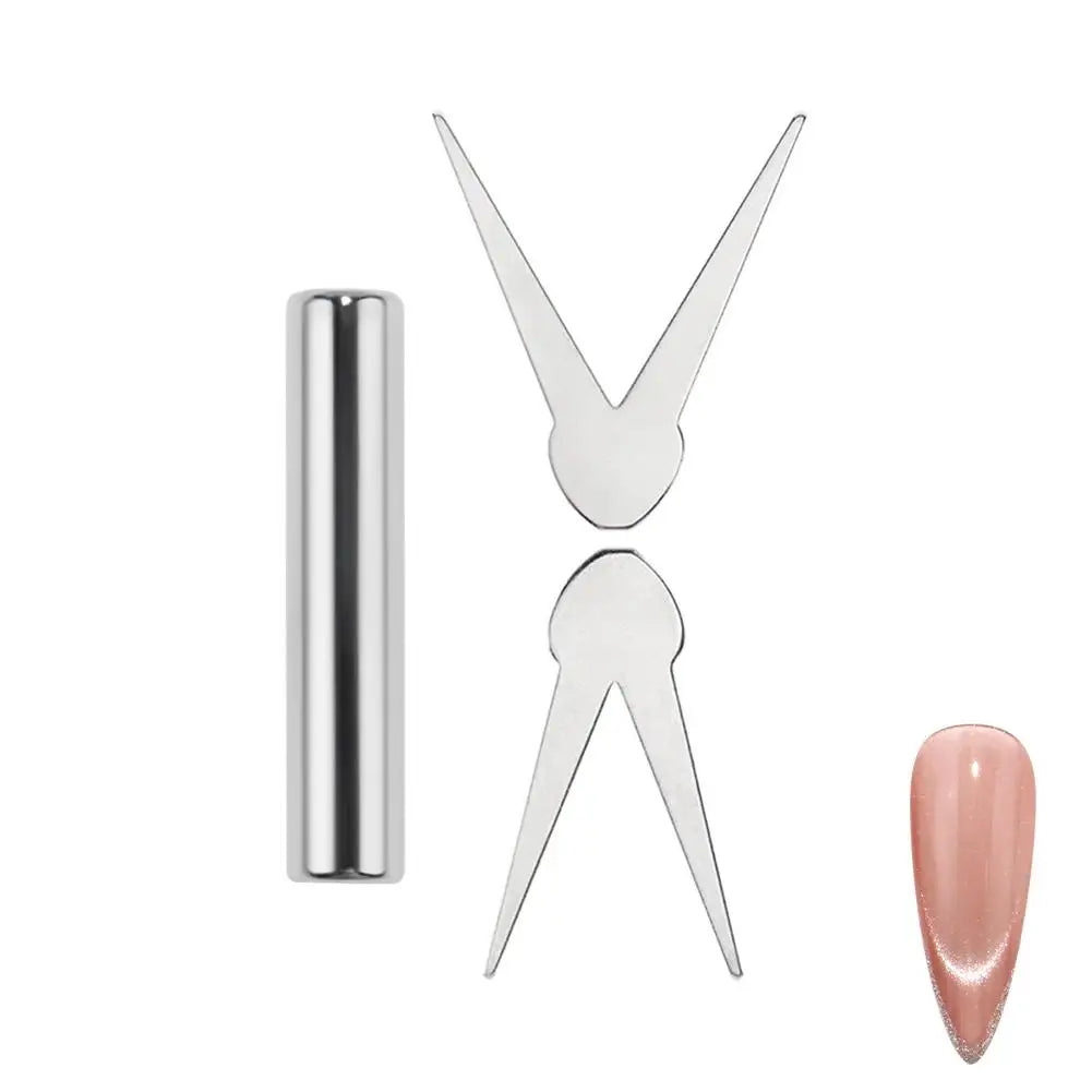 V-Shaped Cat Eye Nail Magnet Tool | Pen Magnetic Stick