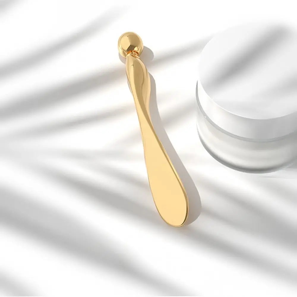 Zinc Alloy Eye Cream Massage Stick & Face Mask Spatula