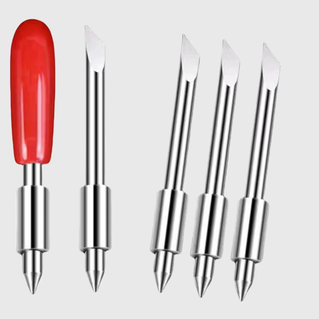 Graphtec CB09 60° Carbide Cutting Blades 5-Pack | Vinyl Plotter Vinyl Plotter Blade PRIMED