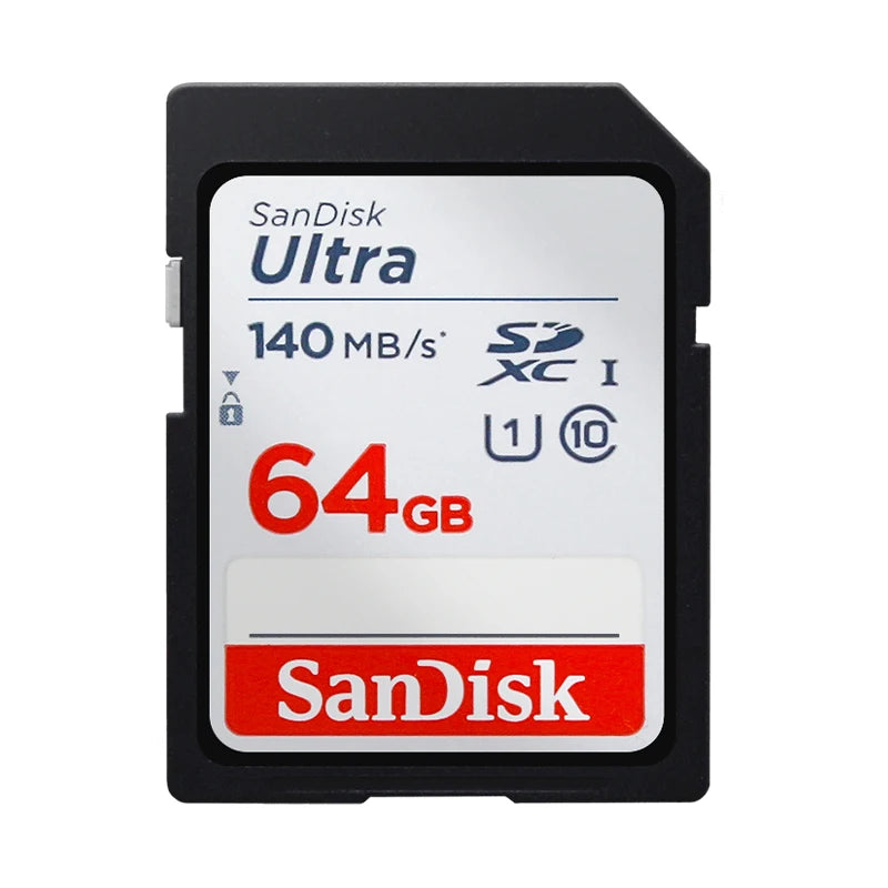 SanDisk Ultra SD Card C10 U1 | 32GB–256GB, 120MB/s