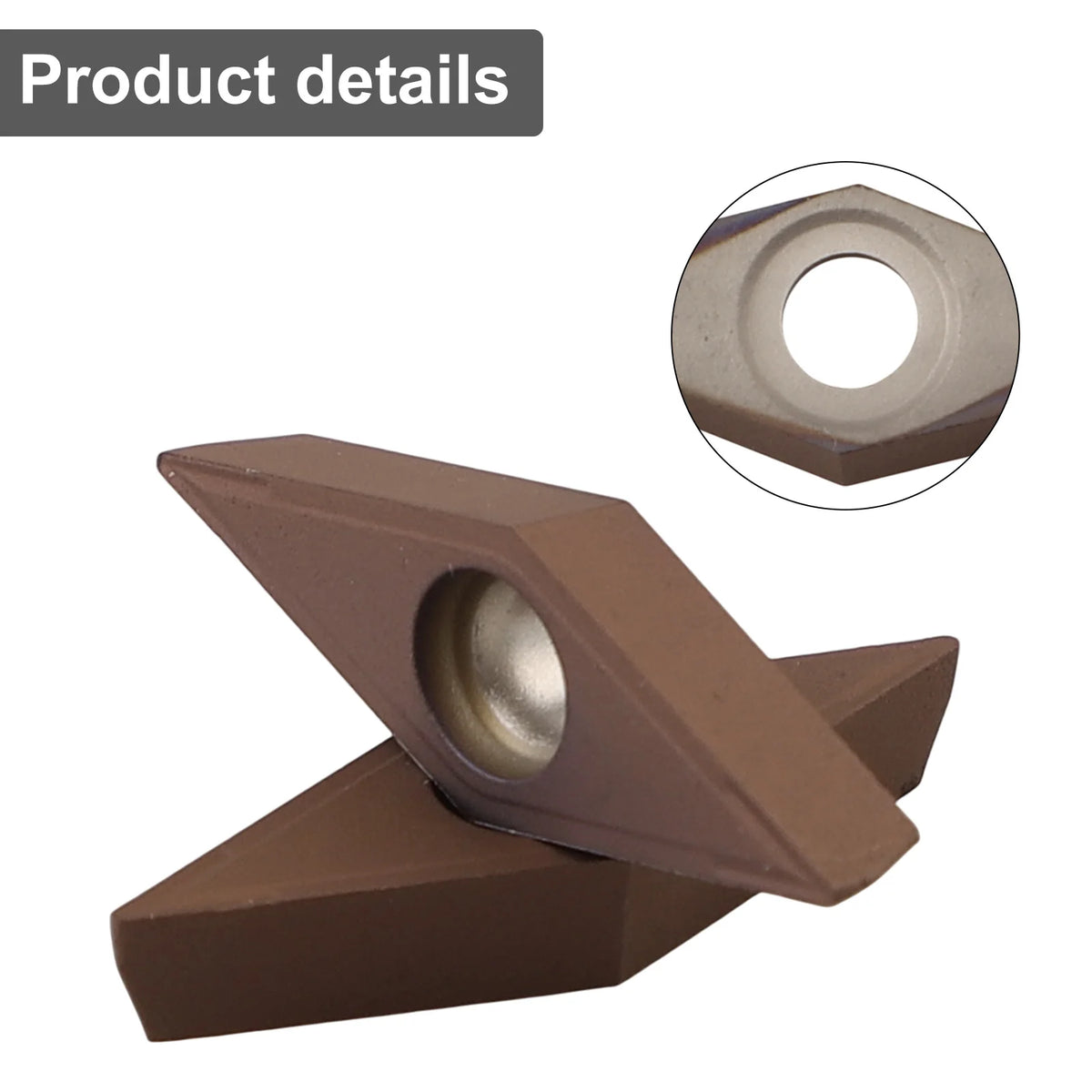 VCMT160404 Carbide Turning Inserts 10pcs – Indexable Lathe