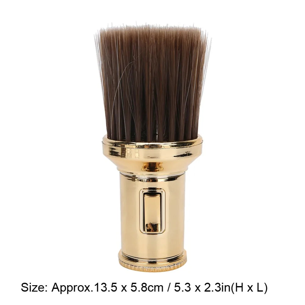 Soft Bristle Neck Duster Hair Sweep Brush – Barber & Home Neck Duster Brush PRIMED
