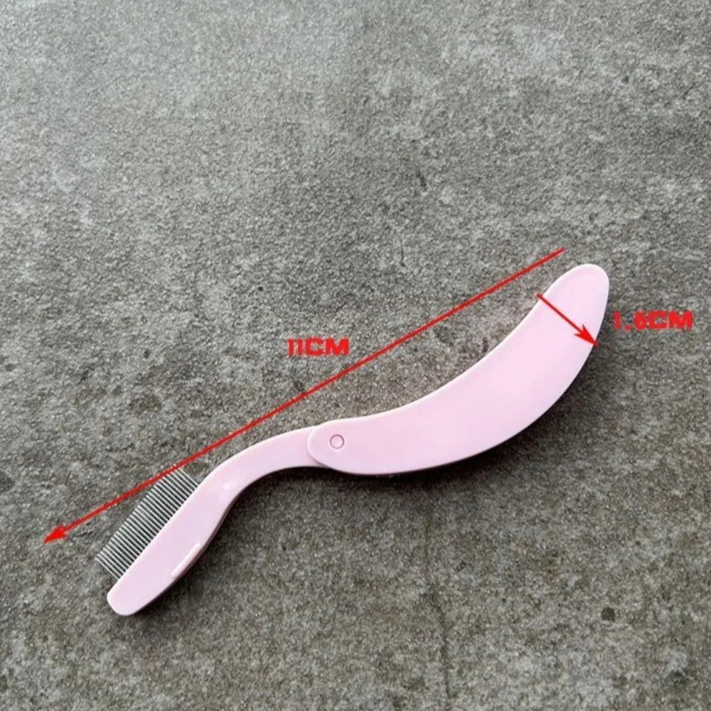 Foldable Eyelash Separator Comb – Stainless Steel Lash Tool Eyelash Separator Comb PRIMED