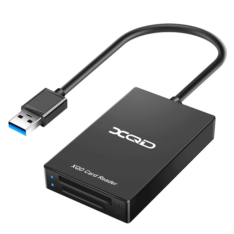 USB-C XQD & SD Card Reader USB 3.0 – 5Gbps Fast Transfer Memory Card Reader PRIMED