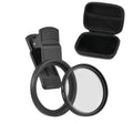 52mm CPL Filter Clip-On Lens for Smartphones | Maerknon Phone Camera Filter PRIMED Black-B